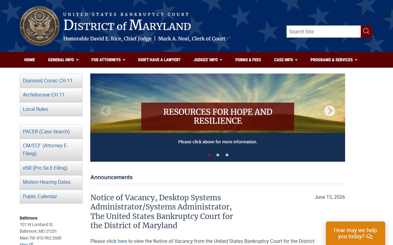 Carroll County court records bankruptcy court channel